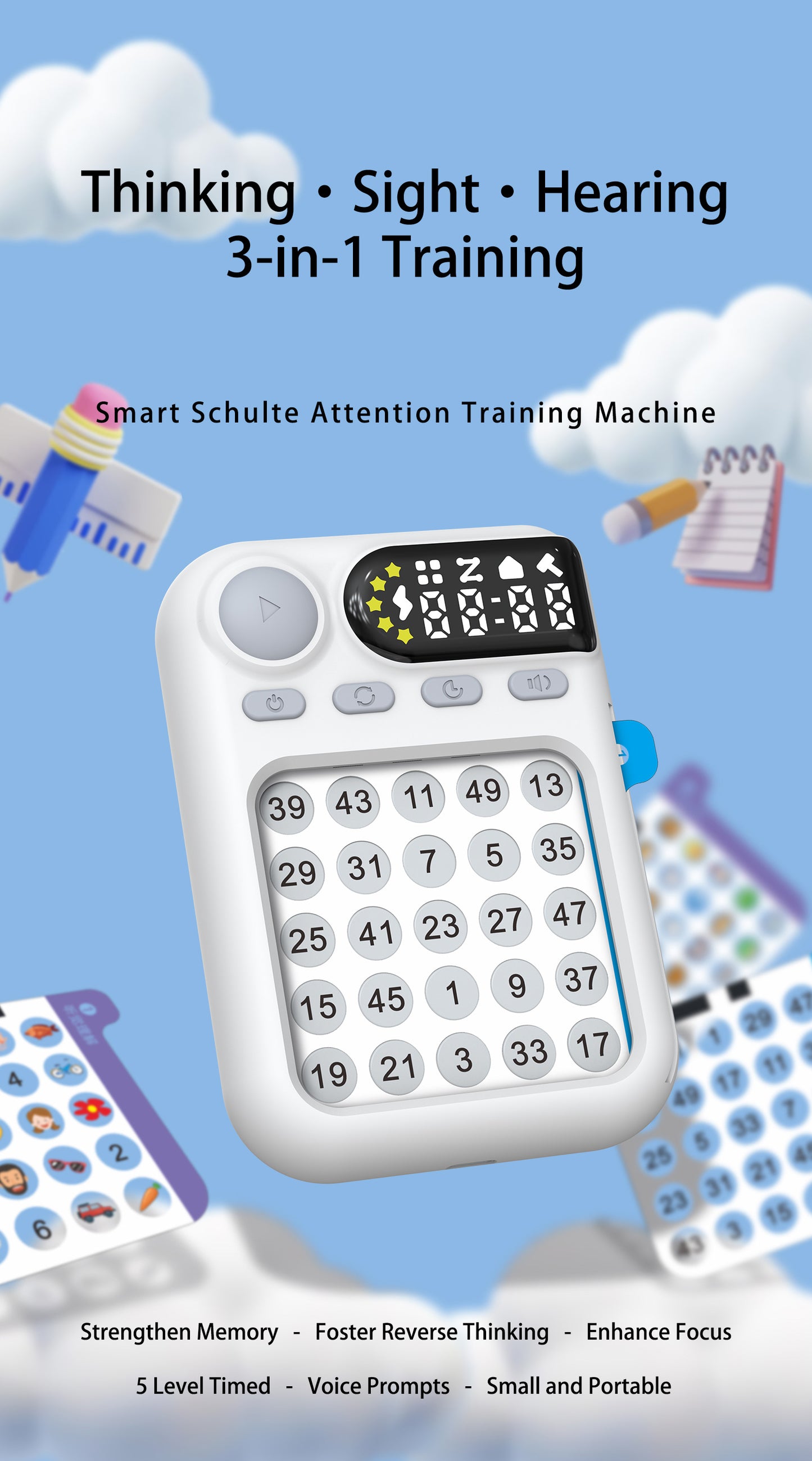 Schulte Focus Training Machine